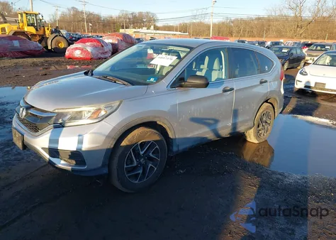2016 Honda Cr-V Se z USA, uszkodzony, nr VIN 2HKRM4H42GH611560